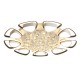 Crystal ceiling light