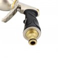 Household flushing nozzle full copper high pressure metal household car wash water gun brush car watering car wash gun head garden tools
