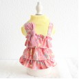 Petstyle spring and summer new candy color cake skirt sweet dress dog clothes cat skirt