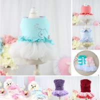 New collection Lollypop lollipop autumn and winter retro pettiskirt pet clothes dog clothing QC