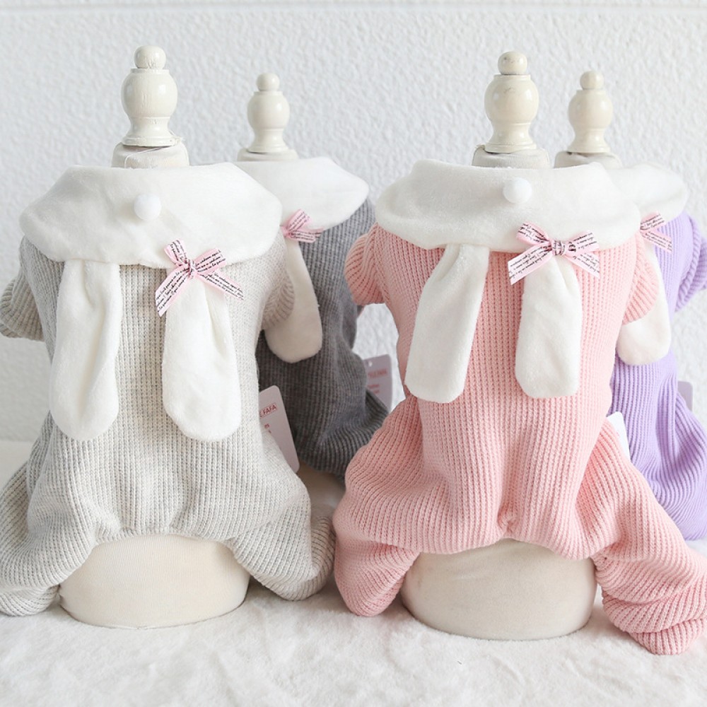 Petstyle autumn and winter new sweet wool four-legged clothes pet clothes dog clothing