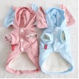 Petstyle autumn and winter new big ears sweater sweater pet clothes dog clothing
