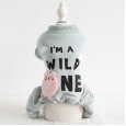 Petstyle autumn and winter new bear letters four-legged clothes pet clothes dog clothing