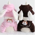 Petstyle autumn and winter new soft cotton squirrel four-legged clothes pet clothes dog clothing