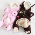 Petstyle autumn and winter new soft cotton squirrel four-legged clothes pet clothes dog clothing