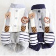 Petstyle autumn and winter new animal strap four-legged clothes pet clothes dog clothing