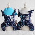 Petstyle autumn and winter clothing starry story four-legged clothes dog clothes pet clothing 4-legged bodysuit thickened