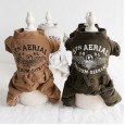 Petstyle autumn and winter falcon 5 denim four-legged clothes dog clothes pet clothing denim clothing 4 legs