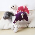 Petstyle autumn and winter retro doll strap four-legged pet clothes dog clothing hooded skirt