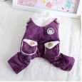 Petstyle autumn and winter retro doll strap four-legged pet clothes dog clothing hooded skirt