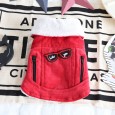Petstyle autumn and winter zipper glasses motorcycle clothing pet clothes dog clothing jacket cool cats and dogs