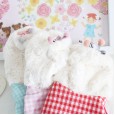 Petstyle autumn and winter bunny pocket plaid vest pet clothes dog clothes cat clothes plush