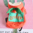 Petstyle autumn and winter fruit patch sweater pet clothes dog clothing thick quilted cat clothing