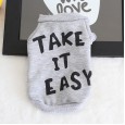 Petstyle autumn and winter simple multicolor sweater pet clothes dog clothes cat cool dog coat