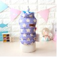 Petstyle autumn and winter cotton coat star cotton vest pet dog autumn and winter warm bib