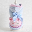 Autumn and winter clothes small beautiful swan cotton coat thick warm pet clothes dog clothing