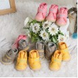 petstyle new soft bottom beef tendon bottom pet shoes teddy pomeranian dog leather shoes autumn and winter