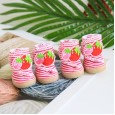 Petstyle spring and summer fruit striped shoes non-slip wear-resistant shoes pet shoes dog shoes
