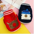Pet clothes puppy dog cat clothing autumn and winter sweaters thicker warmth Teddy bear Xiong Bomei bulldog clothes
