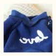 Law fighting dog clothes autumn and winter clothes thin section Pagoda English fighting dog fat dog pet clothing Corgi small and medium round neck shirt