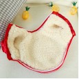 Pet dog cat clothes burgundy English alphabet cotton coat thick section warm jacket teddy bear bear dog clothing