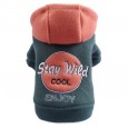 Pet dog dog cat teddy bear Xiong Ono woolen coat clothes embroidered hoodie autumn and winter new