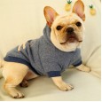 Law fighting fat dog pet dog clothes fart little law fighting sweater autumn and winter new plus velvet starling bully dog costume