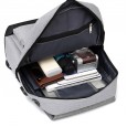 New men's leisure sports backpack middle school student schoolbag backpack USB business computer bag charging backpack