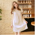 Yaoting explosion silk loose nightdress ladies summer comfortable pajamas home service SQ858