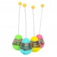 Cat Snack Swing Ball Tumbler Leak Food Cat Toy Funny Cat Stick Automatic Cat Toy