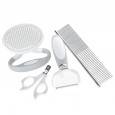 Dele cat comb to float hair comb brush long hair cat cleaner comb hair nail clipper set