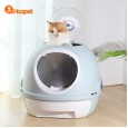Cat litter box fully enclosed drawer top entry cat toilet cat pot shit deodorant deodorant anti-splashing cat feces pot