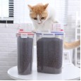 Cat food storage barrel storage grain sealed storage box storage savings box moisture-proof canned