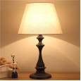Table lamp bedroom bedside lamp American creative simple modern iron art dimming warm bedside table lamp
