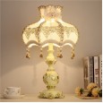 Table lamp bedroom bedside lamp European palace luxury American retro simple high-end living room project