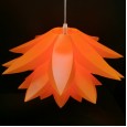 Six-layer lotus lampshade is suitable for chandelier table lamp color plastic lampshade