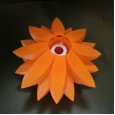 Six-layer lotus lampshade is suitable for chandelier table lamp color plastic lampshade