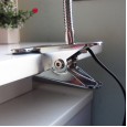Metal clip table lamp eye protection work study student children's bedroom dormitory bedside reading clip-on table lamp