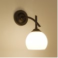 Wall lamp living room bedroom bedside lamp creative Nordic modern minimalist aisle lamp iron retro lamp