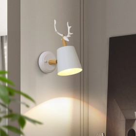 Wall lamp simple and modern new bedside lamp wall lamp warm and romantic led aisle lamp corridor lamp
