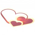 Modern minimalist bedroom lamp creative led cloud ceiling lamp cartoon love girl princess room children lamp