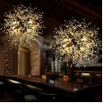 Nordic retro industrial wind loft lamps net cafe bar table modern creative personality art firework chandelier