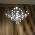 Nordic creative living room light luxury crystal chandelier hotel restaurant bedroom staircase led designer villa duplex building