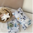 Kindergarten pillow core cotton cartoon cute beanie pillow pure cotton child baby pillow