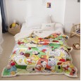 Two yuan baby velvet double thick cartoon baby nursery siesta blanket lamb velvet blanket
