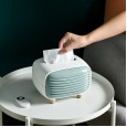T Retro Tissue Box Creative Radio Tea Table Tissue Paper Tissue Storage Box Nordic Color Plastic Tray