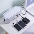 Socket wire storage box row plug box power cord finishing artifact desktop plug row cable organizer finishing box
