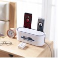 Socket wire storage box row plug box power cord finishing artifact desktop plug row cable organizer finishing box