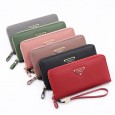 New Korean version of women's wallet long zipper multifunctional large capacity wallet lychee pattern clutch