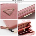 New Korean version of women's wallet long zipper multifunctional large capacity wallet lychee pattern clutch